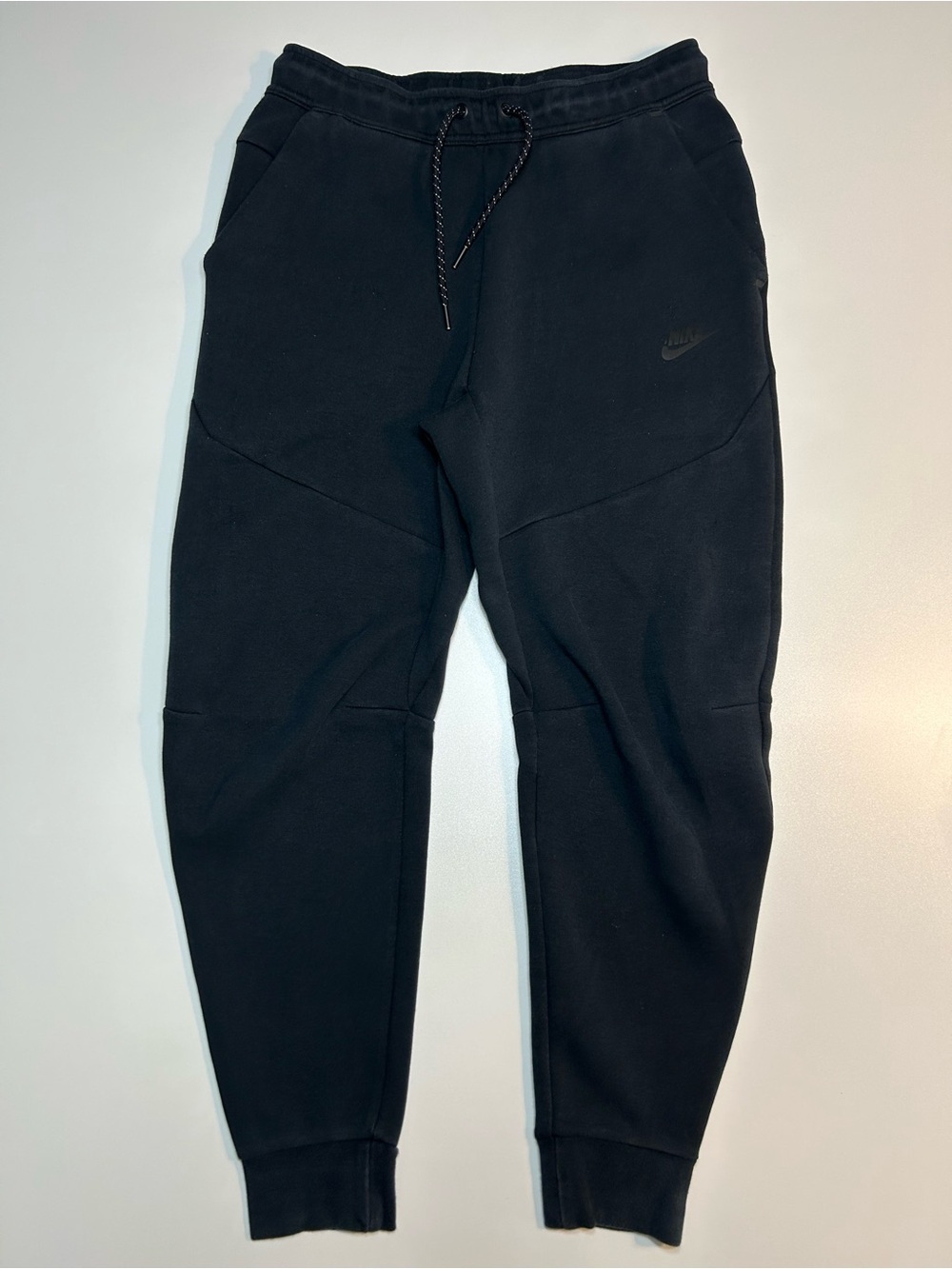Nike Sportswear Tech Fleece Joggers Black Tapered Slim Fit Sweatpants Men